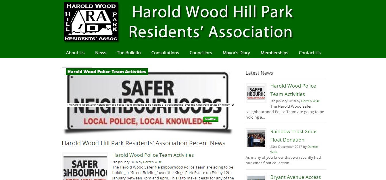 Harold Wood Residents Association